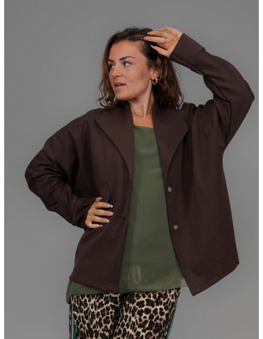 Veste choco effet blazer - 1113 pas cher 