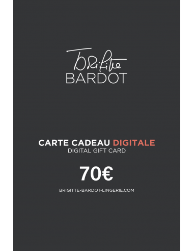 Carte cadeau digitale 70€ store