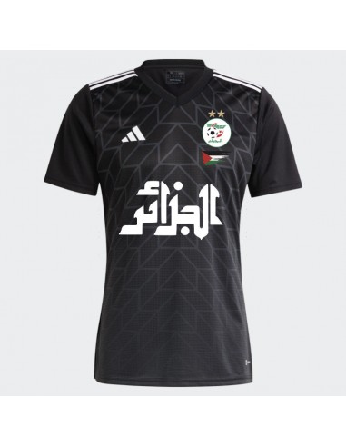 Maillot Algérie x Palestine 2023 Noir hantent personnes