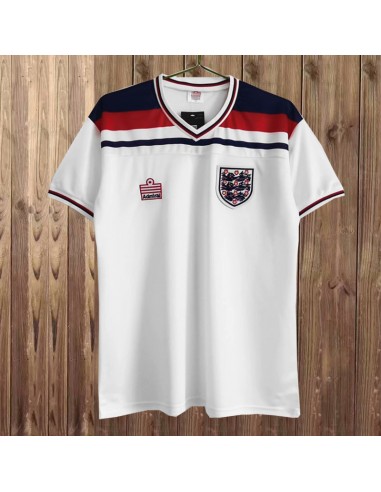 Maillot Angleterre 1982 Domicile brillant des détails fins