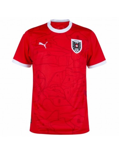 Maillot Autriche Domicile Euro 2024 de France