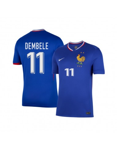 Maillot France Domicile Euro 2024 Dembele pas cher chine