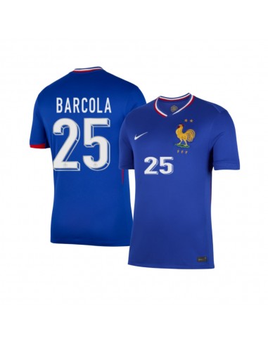 Maillot France Domicile Euro 2024 Barcola 50% de réduction en Octobre 2024