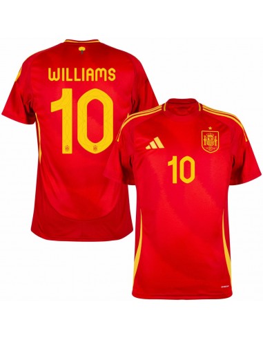 Maillot Espagne Domicile Euro 2024 Williams le des métaux précieux