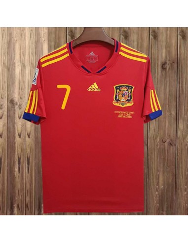 Maillot Espagne Domicile 2010 Vintage les ligaments