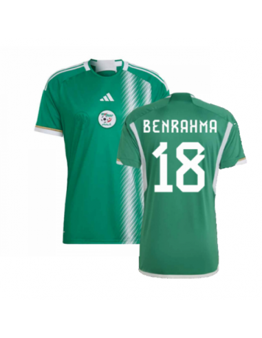 Maillot Algerie Extérieur 2022 2023 Benrahma commande en ligne