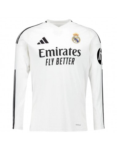 Maillot Real Madrid Domicile 2024 2025 Mbappe Manches Longues en ligne des produits 