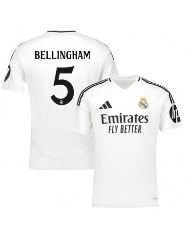 Maillot Real Madrid Domicile 2024 2025 Bellingham des créatures d'habitude