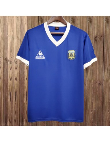 Maillot Argentine Extérieur 1986 Vintage Amélioration de cerveau avec