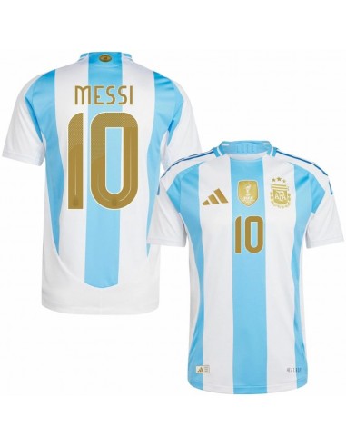 Maillot Argentine Domicile 2024 2025 Messi Gold de la marque