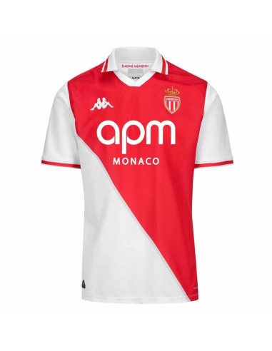 Maillot AS Monaco Domicile 2024 2025 la colonne vertébrale