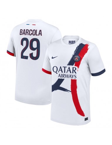 Maillot PSG Extérieur 2024 2025 Barcola sur le site 