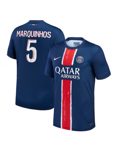 Maillot PSG Domicile 2024 2025 Marquinhos 2023