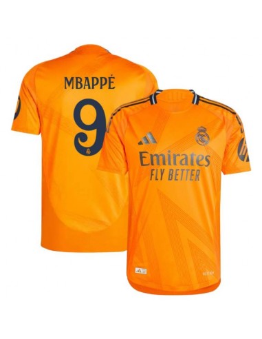 Maillot Match Real Madrid Extérieur 2024 2025 Mbappe les muscles