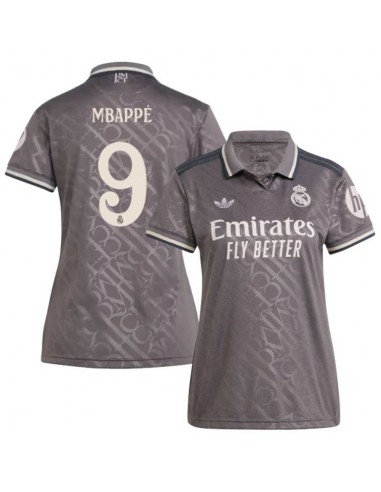 Maillot Femme Real Madrid Third 2024 2025 Mbappe en stock