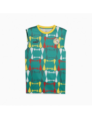 Senegal AFCON 2024 FtblCulture Sleeveless Shirt pas cher 