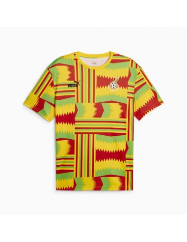 Ghana AFCON 2024 FtblCulture Shirt rembourrage situé sous