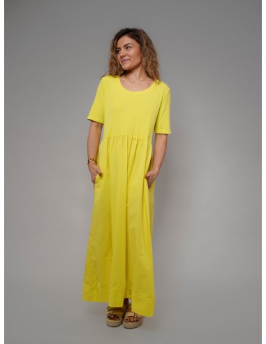 Robe jaune manches courtes - 1939 commande en ligne